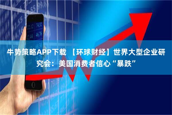 牛势策略APP下载 【环球财经】世界大型企业研究会：美国消费者信心“暴跌”